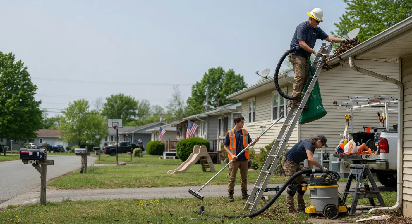 Gutter Installation in La Fontaine, IN near me